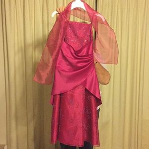 Kids size 8 pageant dress